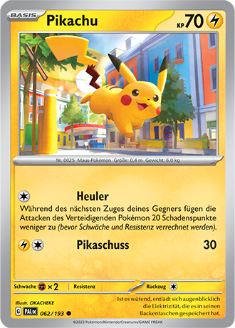 Pokémon Entwicklungen in Paldea Basis-Karten nach Wahl Nr. 01-125 (DE)