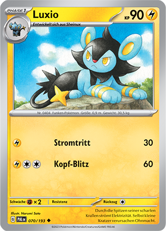 Pokémon Entwicklungen in Paldea Basis-Karten nach Wahl Nr. 01-125 (DE)
