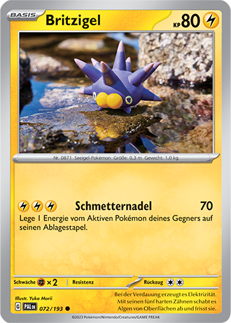 Pokémon Entwicklungen in Paldea Basis-Karten nach Wahl Nr. 01-125 (DE)
