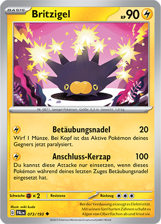Pokémon Entwicklungen in Paldea Basis-Karten nach Wahl Nr. 01-125 (DE)