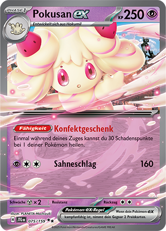 Pokémon Reisegefährten Fullart/EX Karten nach Wahl (DE)