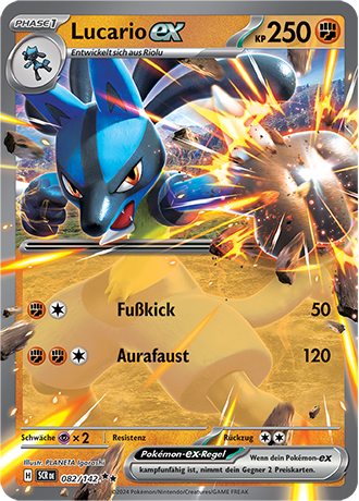 Pokémon Stellarkrone Fullart/EX Karten nach Wahl (DE)