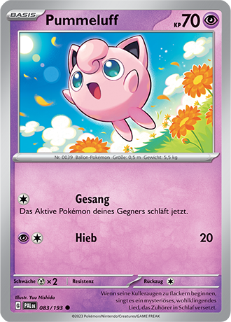 Pokémon Entwicklungen in Paldea Basis-Karten nach Wahl Nr. 01-125 (DE)