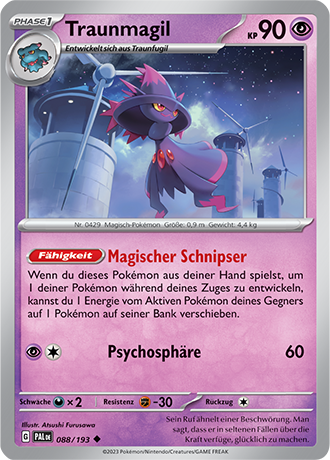 Pokémon Entwicklungen in Paldea Basis-Karten nach Wahl Nr. 01-125 (DE)