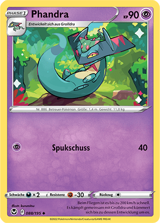 Pokémon Silberne Sturmwinde Basis-Karten nach Wahl Nr. 001- 127 (DE)
