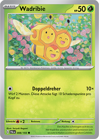 Pokémon Entwicklungen in Paldea Basis-Karten nach Wahl Nr. 01-125 (DE)