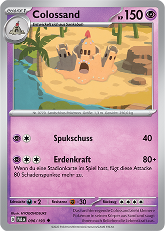 Pokémon Entwicklungen in Paldea Basis-Karten nach Wahl Nr. 01-125 (DE)