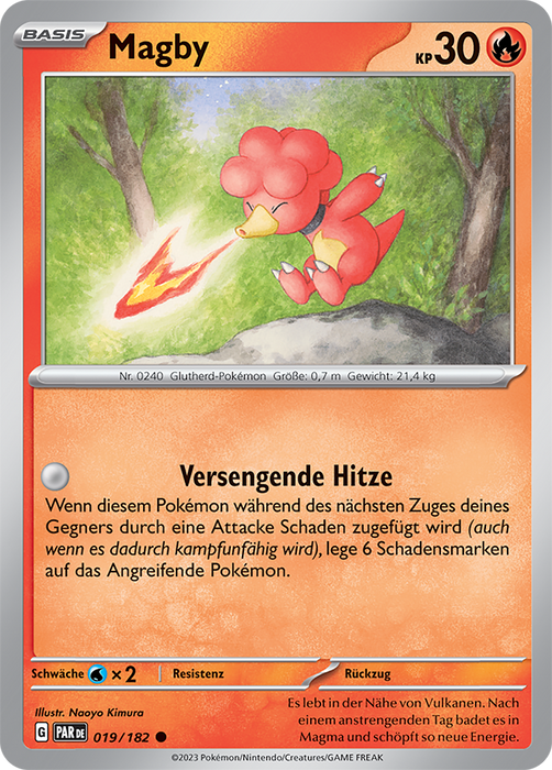POKÉMON PARADOXRIFT EINZELKARTEN Reverse-Holo Nr. 001 -109 (DE)