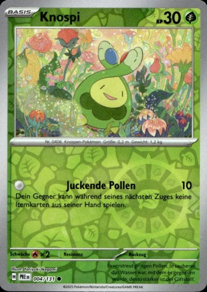 Pokémon Prismatische Entwicklungen Reverse-Holo Karten nach Wahl (DE)