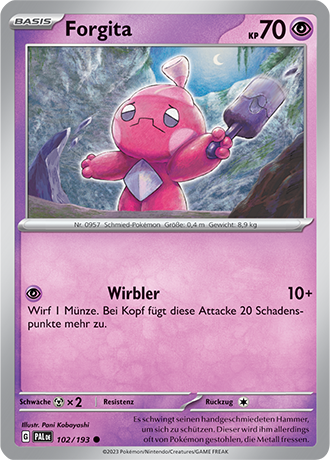 Pokémon Entwicklungen in Paldea Basis-Karten nach Wahl Nr. 01-125 (DE)