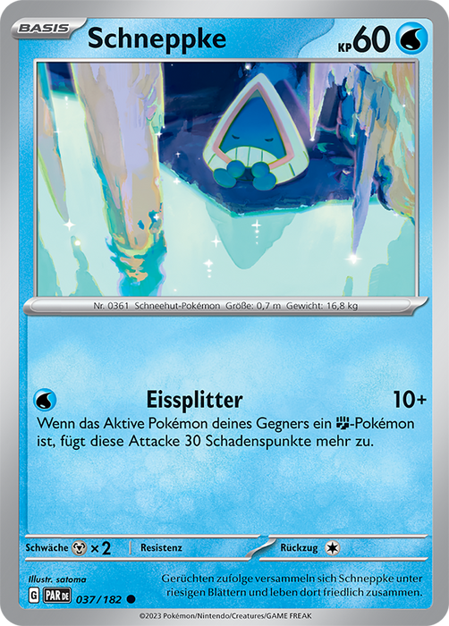 POKÉMON PARADOXRIFT EINZELKARTEN Reverse-Holo Nr. 001 -109 (DE)