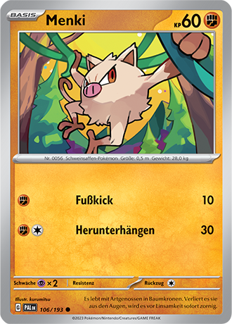 Pokémon Entwicklungen in Paldea Basis-Karten nach Wahl Nr. 01-125 (DE)