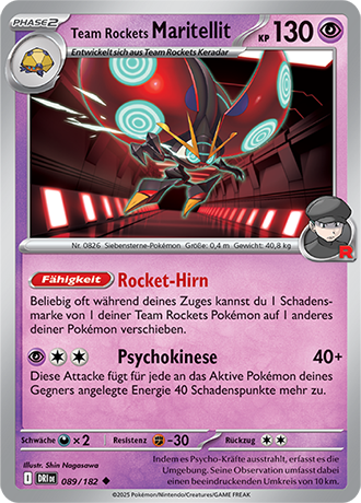 Pokémon Ewige Rivalen Reverse-Holo Karten nach Wahl Nr. 001 - 111 (DE)