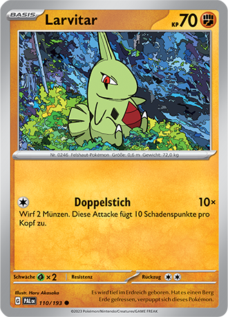 Pokémon Entwicklungen in Paldea Basis-Karten nach Wahl Nr. 01-125 (DE)