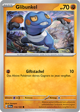 Pokémon Entwicklungen in Paldea Basis-Karten nach Wahl Nr. 01-125 (DE)