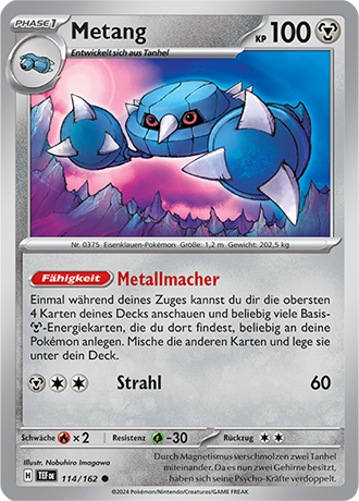 Pokémon Gewalten der Zeit Basis-Karten nach Wahl Nr. 001-118 (DE)