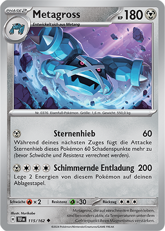Pokémon Gewalten der Zeit Basis-Karten nach Wahl Nr. 001-118 (DE)