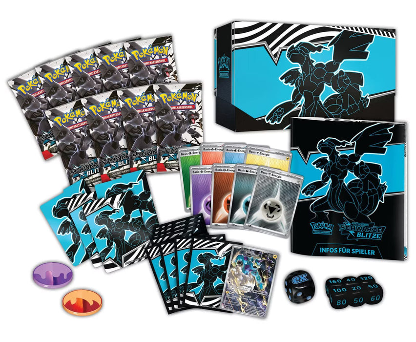 Pokémon Schwarze Blitze Top-Trainer-Box (DE)