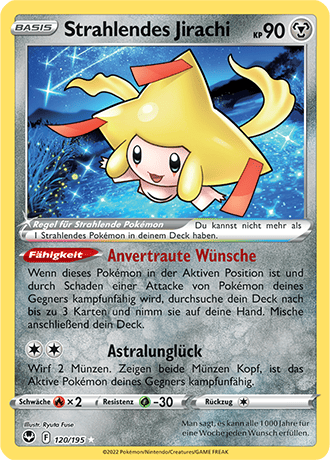 Pokémon Silberne Sturmwinde holografische Karten nach Wahl (DE)