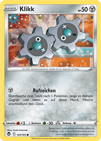 Pokémon Silberne Sturmwinde Basis-Karten nach Wahl Nr. 001- 127 (DE)