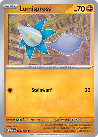 Pokémon Entwicklungen in Paldea Basis-Karten nach Wahl Nr. 01-125 (DE)