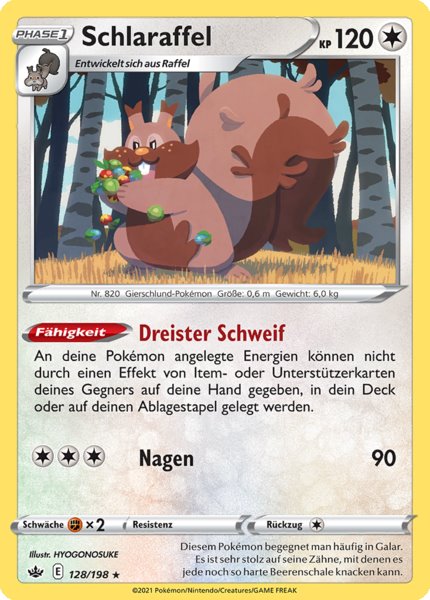 Pokémon Schaurige Herrschaft holografische Karten nach Wahl (DE)