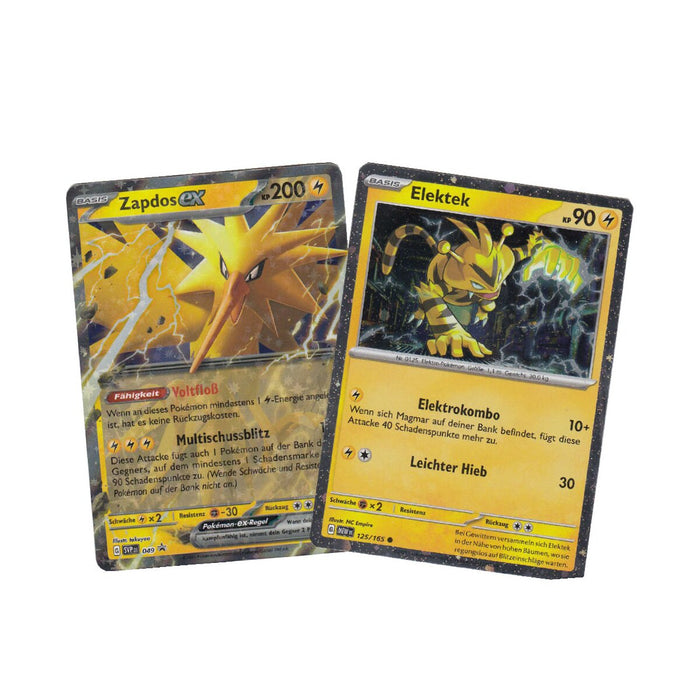 Pokémon Karmesin & Purpur 151 Zapdos‑ex Kollektion (DE)