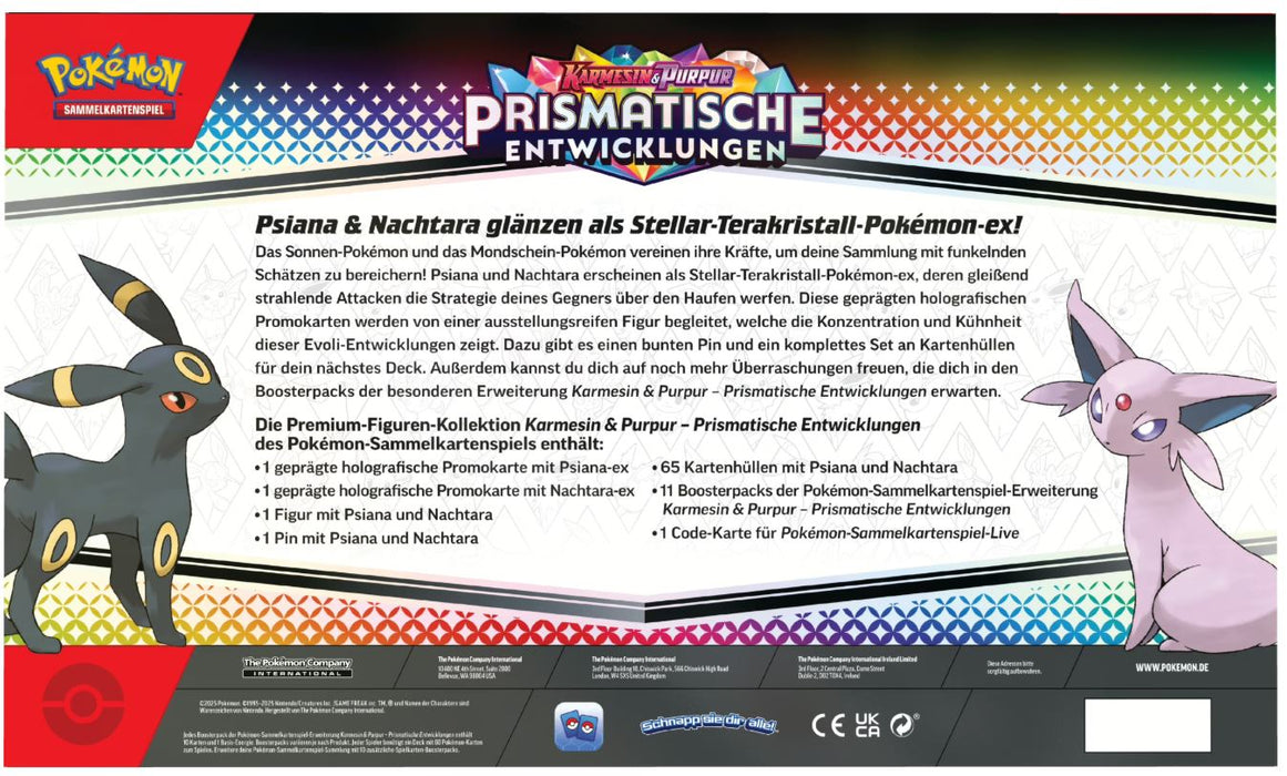 Pokémon Prismatische Entwicklungen Premium Figuren Kollektion (DE)