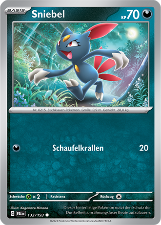 Pokémon Entwicklungen in Paldea Basis-Karten nach Wahl Nr. 128-170 (DE)