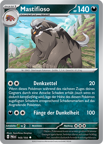 Pokémon Entwicklungen in Paldea Basis-Karten nach Wahl Nr. 128-170 (DE)
