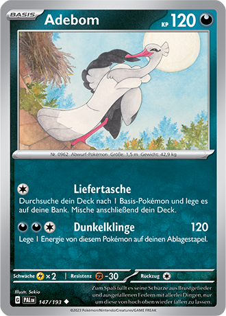 Pokémon Entwicklungen in Paldea Basis-Karten nach Wahl Nr. 128-170 (DE)