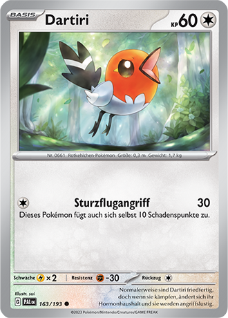 Pokémon Entwicklungen in Paldea Basis-Karten nach Wahl Nr. 128-170 (DE)