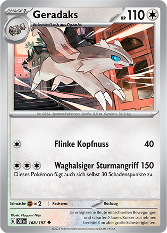 POKÉMON OBSIDIANFLAMMEN EINZELKARTEN REVERSE-HOLO Erweiterung (DE)