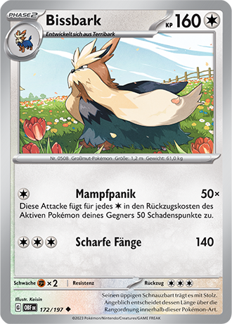 POKÉMON OBSIDIANFLAMMEN EINZELKARTEN REVERSE-HOLO Erweiterung (DE)