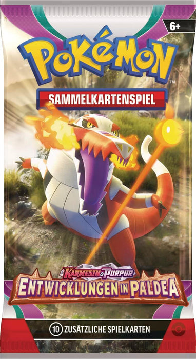 Pokémon Entwicklungen in Paldea Booster (DE)