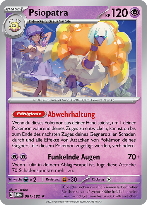 Pokémon Paradoxrift Einzelkarten nach Auswahl Basis Nr. 01-113 (Deutsch)
