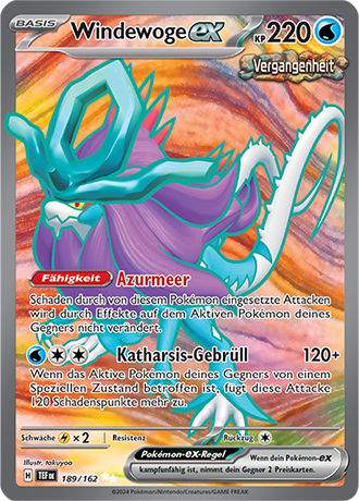Pokémon Gewalten der Zeit Fullart/Ex Karten nach Wahl (DE)
