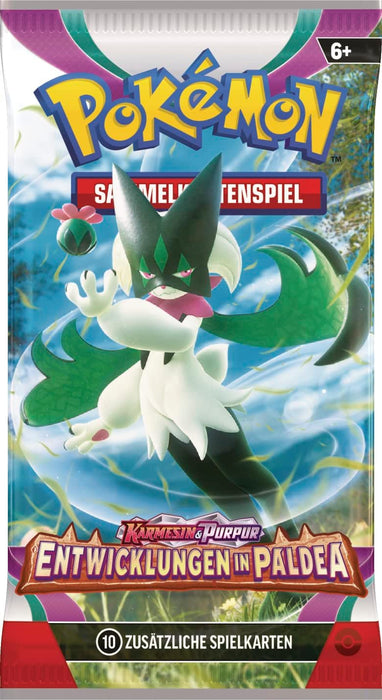 Pokémon Entwicklungen in Paldea Booster (DE)