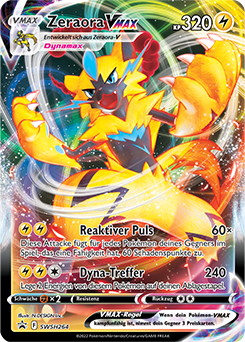 POKÉMON SCHWERT & SCHILD Zeraora-VMAX/ VSTAR (DE)