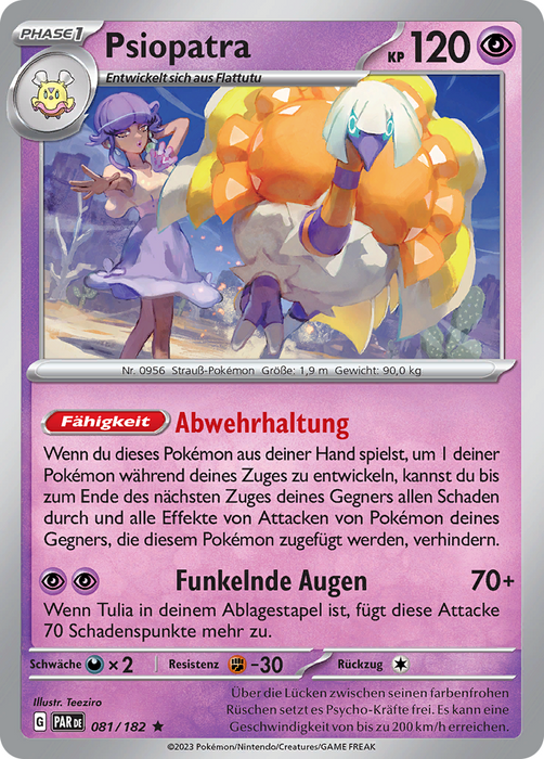 Pokémon Paradoxrift holografische Einzelkarten nach Auswahl (DE)