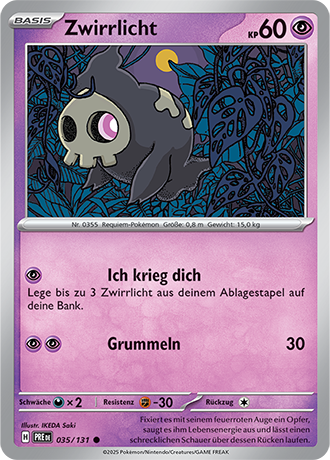 Pokémon Prismatische Entwicklungen Basis Karten nach Wahl (DE)