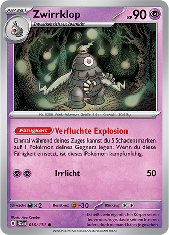 Pokémon Prismatische Entwicklungen Basis Karten nach Wahl (DE)