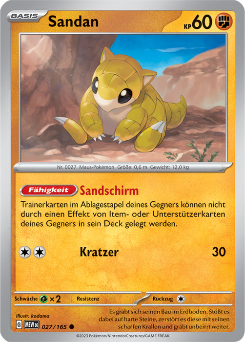Pokémon 151 Kollektion Karten nach Auswahl Basis Nr. 001-108 (deutsch)