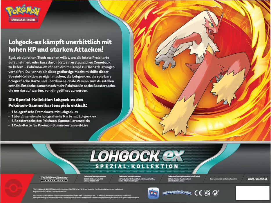 Pokémon Spezial-Kollektion Lohgock-ex (DE)