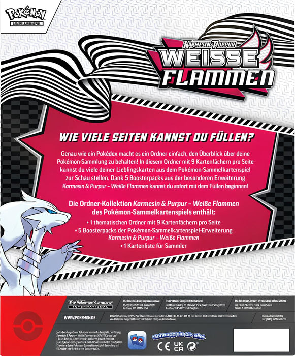 Pokémon Weisse Flammen Ordner Kollektion (DE)