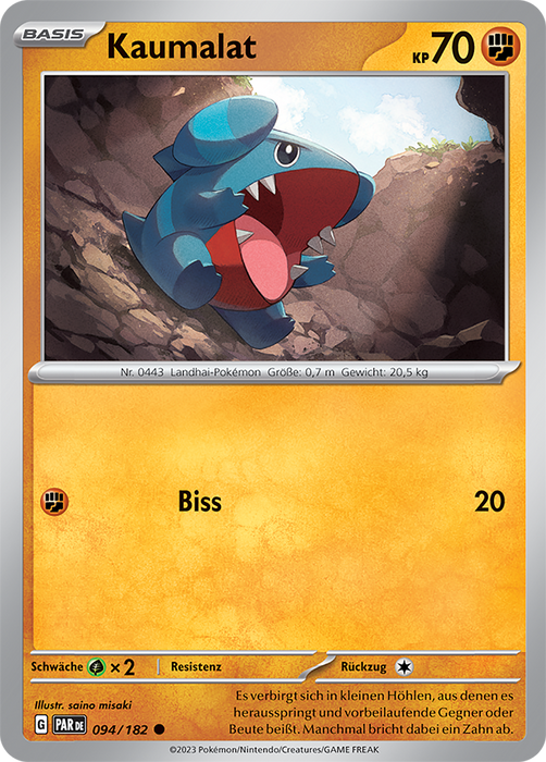POKÉMON PARADOXRIFT EINZELKARTEN Reverse-Holo Nr. 001 -109 (DE)
