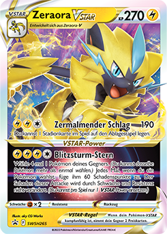 POKÉMON SCHWERT & SCHILD Zeraora-VMAX/ VSTAR (DE)