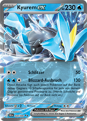 Pokémon Schwarze Blitze Fullart/EX Karten nach Wahl (DE)