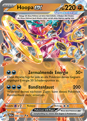 POKÉMON Paradoxrift EINZELKARTEN FULLART/EX NACH AUSWAHL (DE)