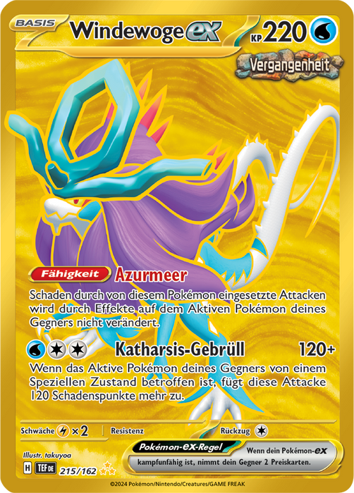 Pokémon Gewalten der Zeit Fullart/Ex Karten nach Wahl (DE)
